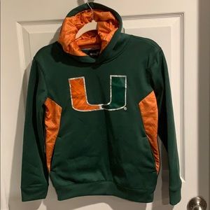 Miami hurricanes heavy sweater